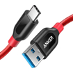 Picture of Anker PowerLine+ , USB-C to USB-A 3.0 3ft UN - Red