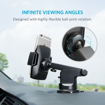 Picture of Anker Dashboard and Windshield Car Mount, 360 Degree Phone Holder