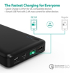 Picture of RAVPower, Power Bank 20,100 mAh with QC 3.0 Input & Output Type C - Black