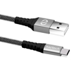 Picture of Naztech , USB-A to USB-C Durable Braided 4ft. Charge & Sync Cable - Black