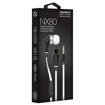 Picture of Naztech , NoiseHush NX80 Stereo 3.5mm Headset with Mic - White / Black
