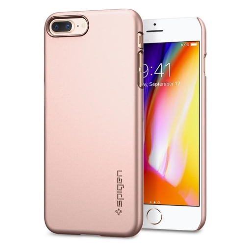 Picture of Spigen Case Thin Fit for Apple iPhone 7 / 8 Plus - Rose Gold