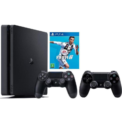Picture of Sony Playstation PS4 1TB + 2 Contorller + Fifa 2019