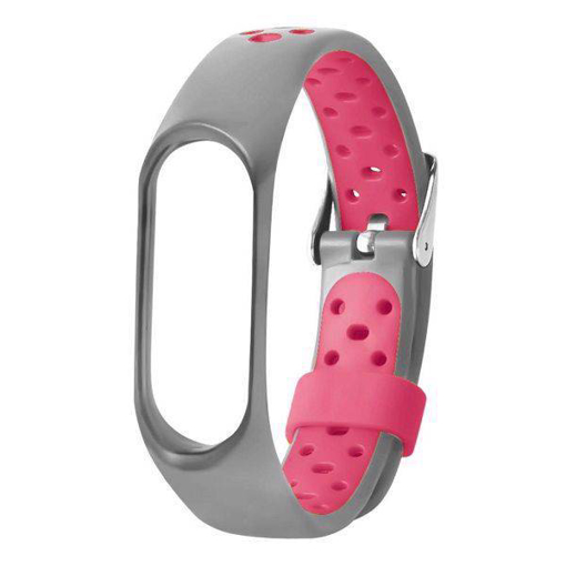 Picture of Replacement Band , For Xiaomi Mi Band 3 Grey - Pink