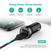 Picture of RAVPower , RP-PC086 17W iSmart Car Charger  - Black