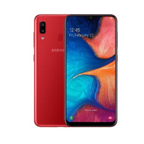 Samsung Galaxy A20 Dual Sim Lte 6 4 32 Gb Red Haddad الحداد