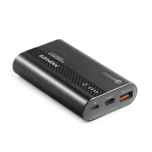 Picture of Promate Power Bank 18W PD 10000mAh With QC 3.0 - Black