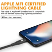 Picture of Promate Durable Apple MFi Ultra-Slim Lightning Cable 1.2m - Black