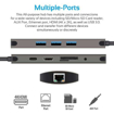 Picture of Promate Prime All-in-One USB Type-C™ Hub with Power Delivery - Grey