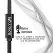 Picture of Promate Wearable Bracelet Style Wired Stereo Earphone Earphones - Black