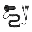 Picture of Promate Car Charger 3-in-1  - Black