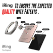 Picture of IRing Back Ring Grip With Car Hook Premium - Rose Gold