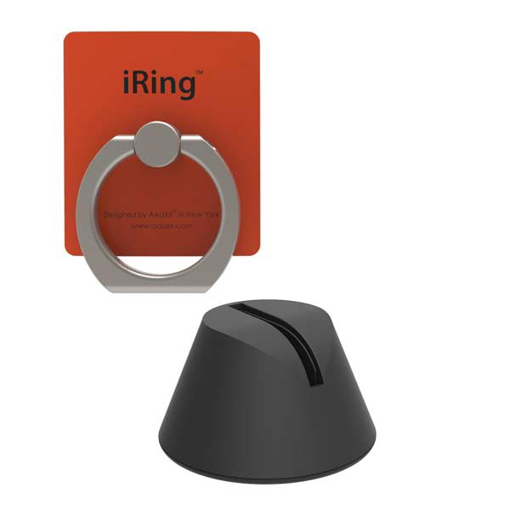 Picture of iRing Back Ring Grip With Dock Hook Prestige - Red