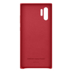 صورة سامسونج غطاء حماية جلد لاجهزة Note 10+ - احمر