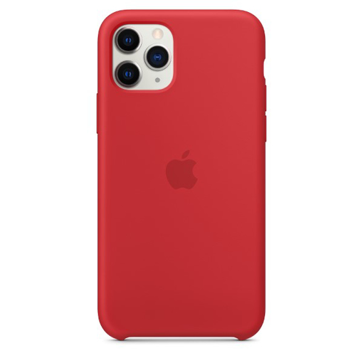 Picture of Apple iPhone 11 Pro Silicone Case - (PRODUCT)RED