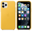 Picture of Apple iPhone 11 Pro Leather Case - Meyer Lemon