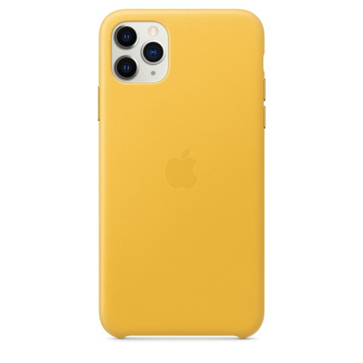Apple Iphone 11 Pro Max Leather Case Meyer Lemon Haddad الحداد
