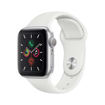 Picture of Apple Watch Series 5 GPS, Silver Aluminium Case With Sport Band, 40 millimeter - White