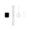 Picture of Apple Watch Series 5 GPS, Silver Aluminium Case With Sport Band, 40 millimeter - White