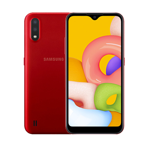 Picture of Samsung Galaxy A01, 16GB, Ram 2GB  - Red