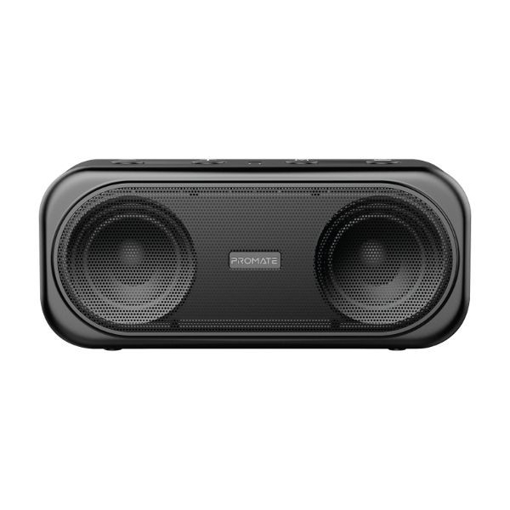 Picture of Promate Portable Dynamic Stereo Speaker Navy - BLACK