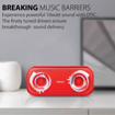 Picture of Promate Portable Dynamic Stereo Speaker Navy - Red