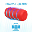 Picture of Promate SILOX Wireless HI-FI Speaker - Red