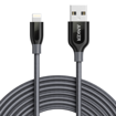 Picture of Anker PowerLine+ Lightning Cable 10ft ( 3m) - Gray