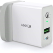 Picture of Anker PowerPort+ Wall Charger With 1 Port QC3.0 - UK - White