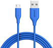 Picture of Anker PowerLine Micro USB Cable 10ft  (3m)- Blue