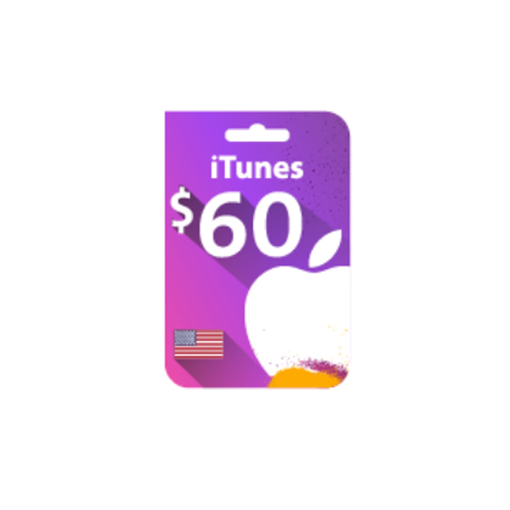 Picture of iTunes Gift Card $60 (US Store)