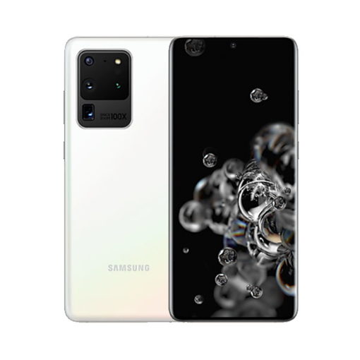Picture of Samsung Galaxy S20 Ultra 5G, 128GB, 12GB Ram - White