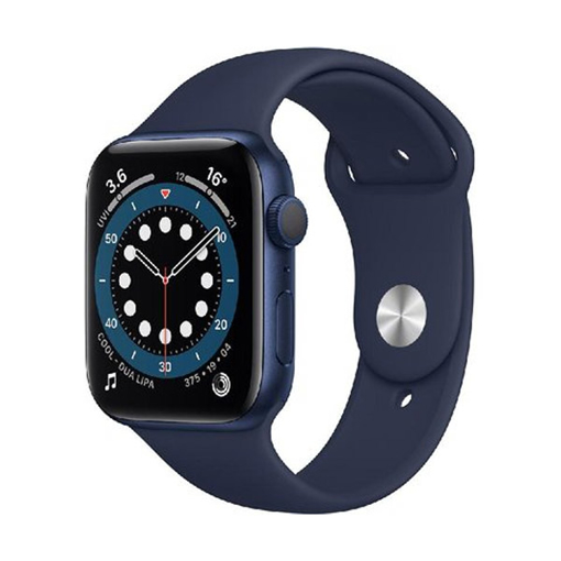 Picture of Apple Watch Series 6 GPS + Cellular, 44mm Blue Aluminium Case with Deep Navy Sport Band