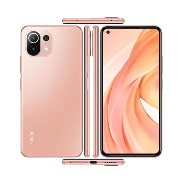 Xiaomi Mi 11 lite, 4G,128 GB , Ram 6 GB - Peach Pink. HADDAD | الحداد