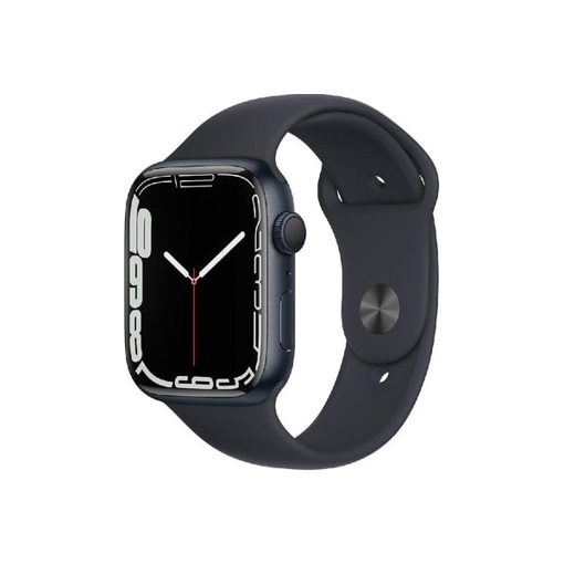 Picture of Apple Watch Series 7 GPS, 45mm Midnight Aluminium Case with Midnight Sport Band