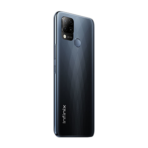 Infinix Hot 10T 128GB, 4GB RAM - Black. HADDAD | الحداد