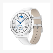 Picture of HUAWEI WATCH GT 3 Pro 32MB+4GB Silver Bezel White Ceramic Case White Leather Strap