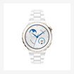 Picture of HUAWEI WATCH GT 3 Pro 32MB+4GB Gold Bezel White Ceramic Case White Ceramic Strap