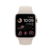 Picture of Apple Watch SE 2nd Gen GPS 44mm Starlight, Case with Starlight Sport Band