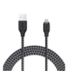 Picture of AUKEY ES Braided Nylon USB 2.0 to Micro USB Cable 2m AM2 - Black