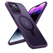 Picture of Torras iPhone 14 Pro Max 6.7 UPRO Ostand Matte Case dark purple