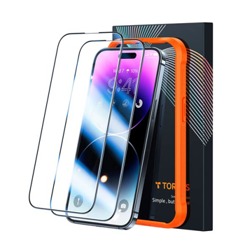 Picture of Torras iPhone 14 Pro Diamond Screen Protector clear