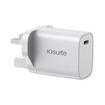 Picture of iOsuite PD 20 Watt Fast Wall Charger With 1- Type C Output White