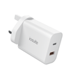 Picture of iOsuite PD Daul 45 Watt Fast Wall Charger With USB A & Tyoe C Output White