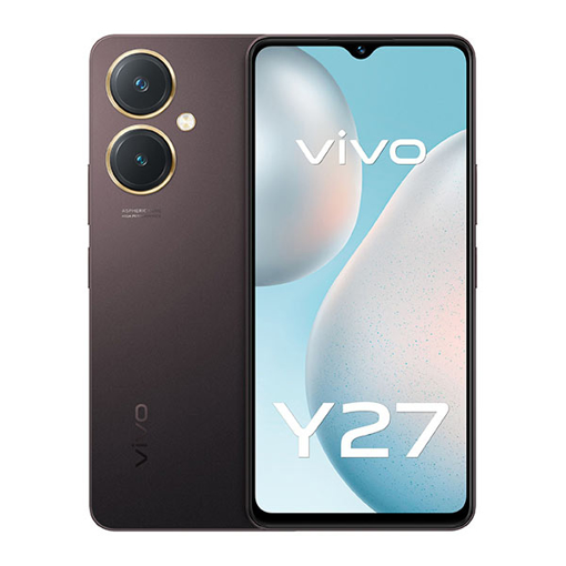 Picture of vivo Y27, 4G, 6G+128GB - Burgundy Black