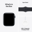 Picture of Apple Watch SE 2023 GPS 40mm Midnight Aluminium Case with Midnight Sport Band