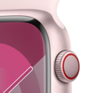 Picture of Apple Watch Series 9, GPS, 45mm - Pink Aluminum Case with Light Pink Sport Band - M/L