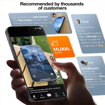 Picture of Torras iPhone 15 Pro Max 6.7'  Diamond Shield/GlassGo Screen Protector Clear