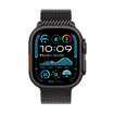 Picture of Apple Watch Ultra 2 2024 GPS + Cellular 49mm Black Titanium Case with Black Titanium Milanese Loop - S