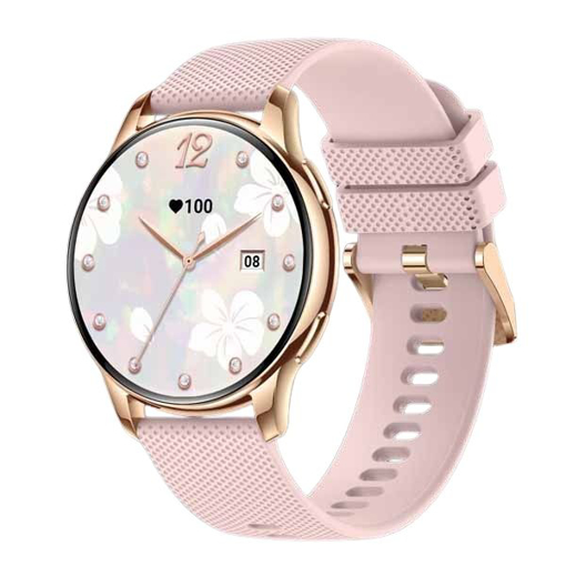 iOsuite Smart Watch - Pink Silicon Strap - Y111 Pnk